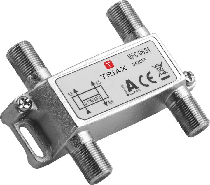 Actual product image Triax VFC 0631 RF splitter (5.50 dB, Manifolds and Branchers)