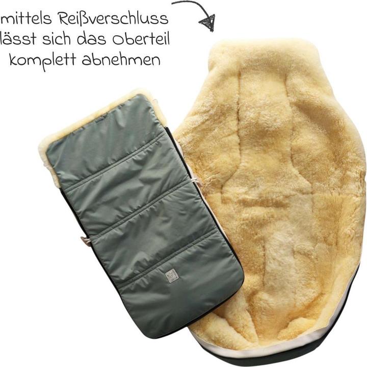 Image du produit Kaiser Baby Kaiser Lammfell Fusssack Dublas 2.0, salbei green/grey