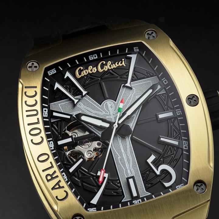 Produktbild Carlo Colucci Automatisch, hochwertiges Edelstahl, wasserdicht 5 ATM