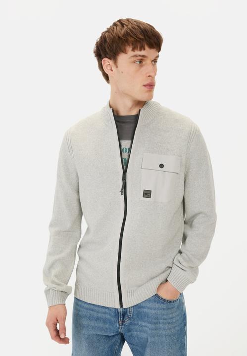 Produktbild Camel Active Strickjacke mit Troyer-Kragen (4XL)