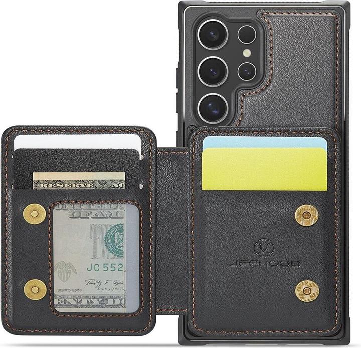 Produktbild Cover-Discount 2-in-1 Backcover mit Kreditkarten-Etui (Samsung Galaxy S24 Ultra)