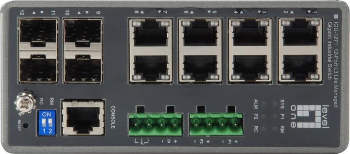 Produktbild LevelOne IGU-1271 Switch (12 Ports)