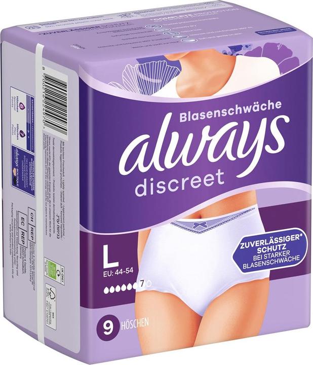 Produktbild Always Discreet (9x, Large)