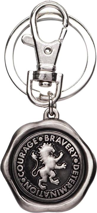 Actual product image Monogram Harry Potter Gryffindor pewter key ring