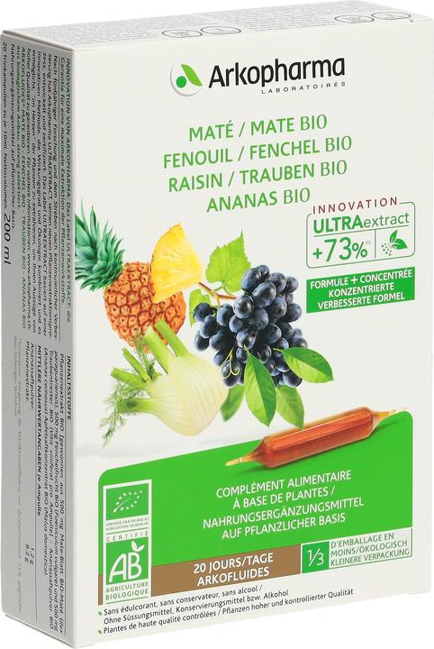 Immagine prodotto Arkopharma Uva di ananas mate finocchio biologico (40 Pezzo/i, Fiala, 370 g)