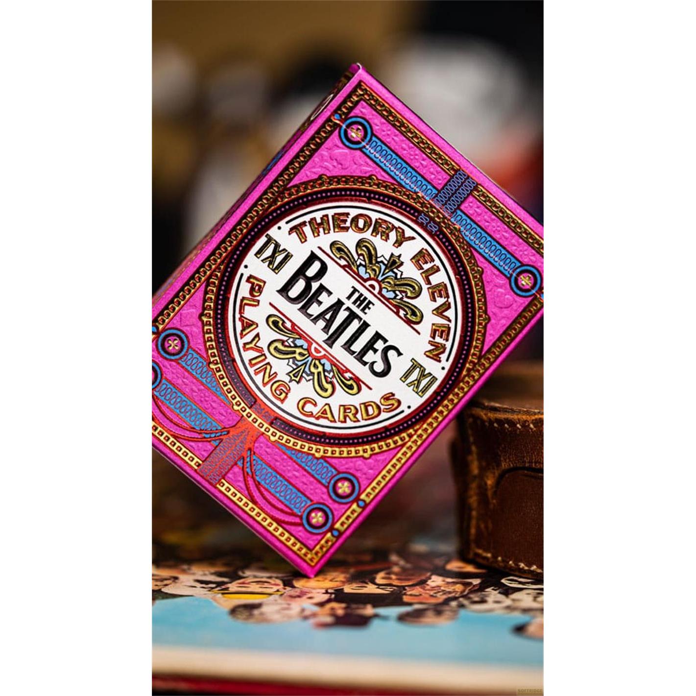 Thumbnail - Theory11 The Beatles Spielkarten Pink Version (Englisch)
