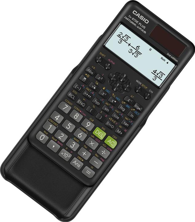Productafbeelding Casio FX-87DE Plus 2e Editie (Zonnecellen, Batterijen)