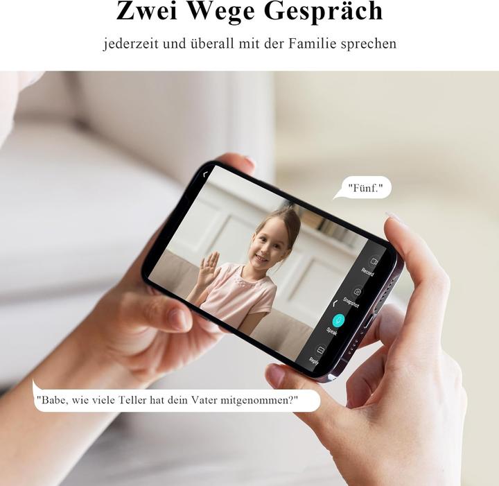 Produktbild WUUK 360° Innenüberwachungskamera mit Auto-Tracking