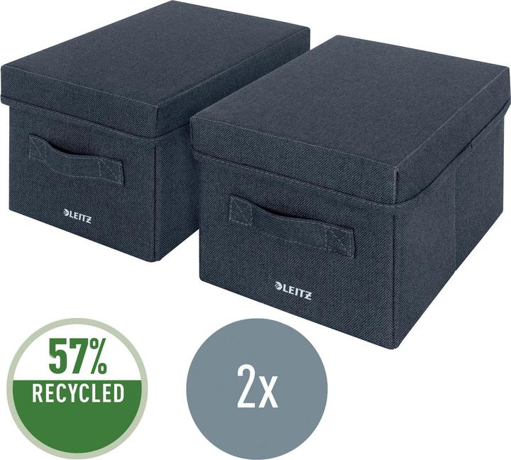 Image du produit Leitz Boîte de rangement (28.50 cm, 8 l, 2x)
