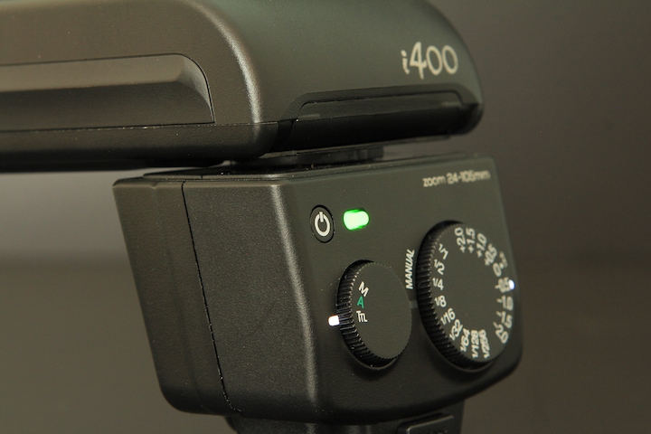 Actual product image Nissin Digital i400 (Macro flash, Fujifilm)