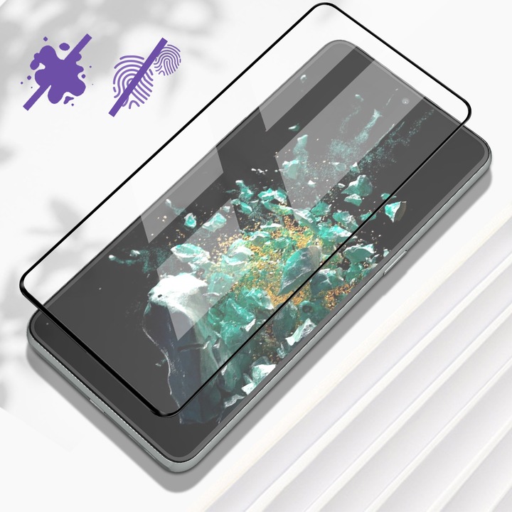 Actual product image Avizar 9H hardness glass display protection film (1 Piece, OnePlus 10T)