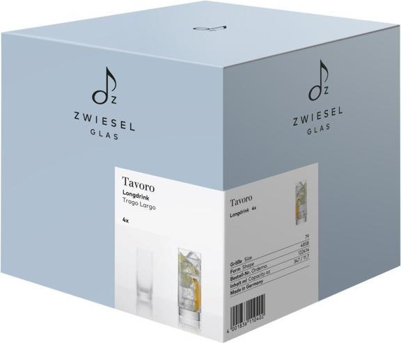 Image du produit Zwiesel Gobelet à long drink Tavoro 347ml H15,6cm Ø6,2cm (3.47 dl, 4x, Verres à long drink)