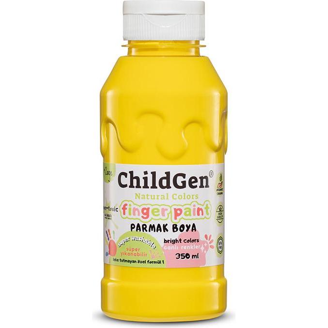 ChildGen Super abwaschbare Fingercolor Gelb (Super abwaschbare Fingercolor Gelb, 350 ml) (59186696)