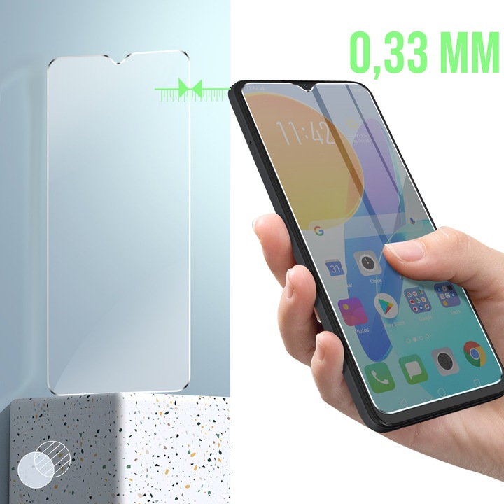 Produktbild Avizar 9H Härtegrad Glas-Displayschutzfolie (1 Stück, Oppo A38)