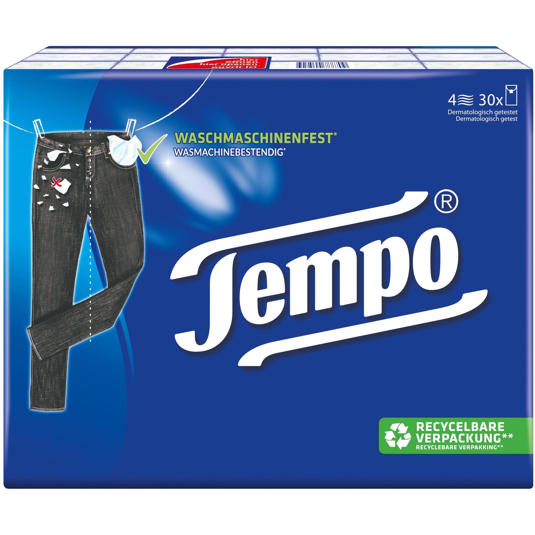 Tempo, Taschentücher + Kosmetiktücher, Taschentücher