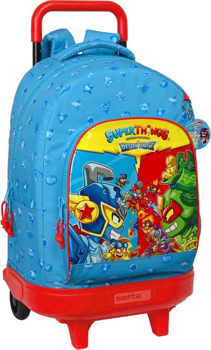Produktbild Superthings Schulrucksack mit Rädern Rescue force 33 x 45 x 22 cm Blau