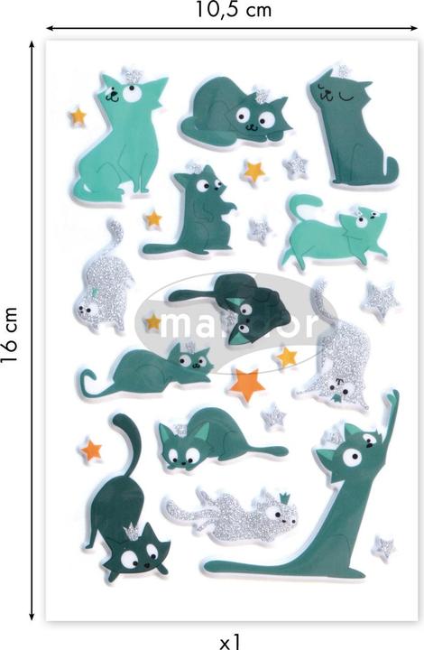 Produktbild My Mandarine Sticker, Puffy