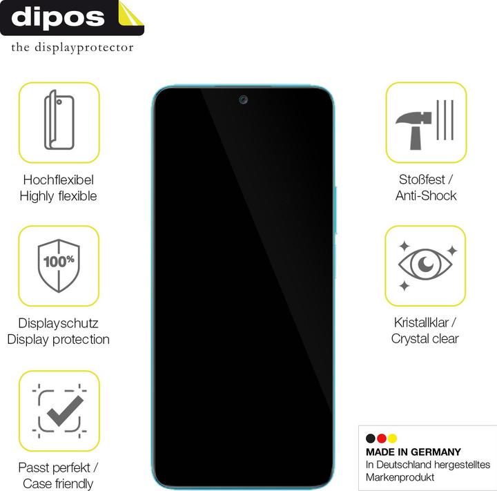 Image du produit Dipos Film de Protection d’écran Full-Cover 3D (2 pcs, Honor 90 Lite)