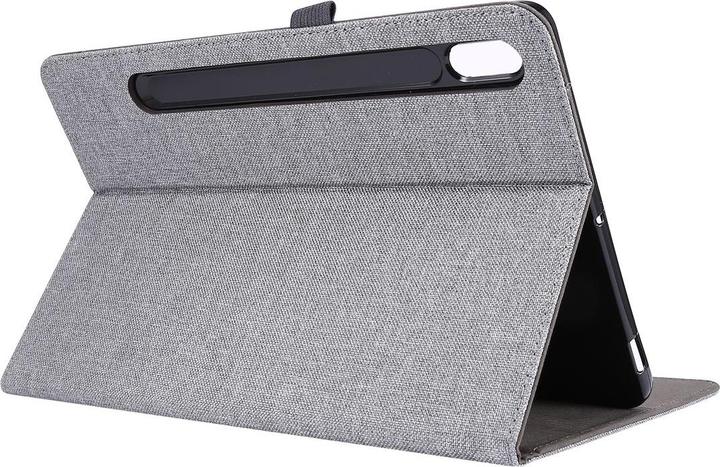 Produktbild König Design Schutz Tablet Hülle für Samsung Galaxy Tab S7 FE Case Cover Tasche Etuis Schwarz (Galaxy Tab S7 FE)