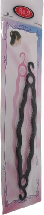 Immagine prodotto A&A Rotola i tuoi capelli neri (Elastico per capelli)