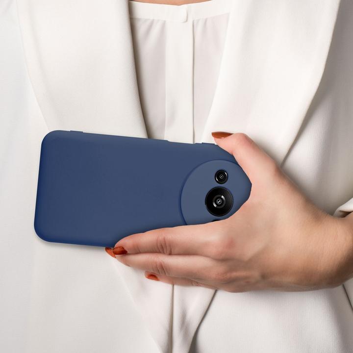 Image du produit Cadorabo Coque pour Xiaomi RedMi A3 / A3X TPU Liquid Silicone Case (Xiaomi Redmi A3)