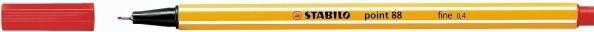Produktbild STABILO point 88 Fineliner (Rot, 10 x)