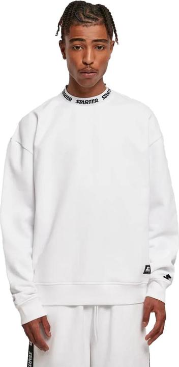 Produktbild Starter Sweatshirt mit geripptem Jacquard Rundhalsausschnitt (L)