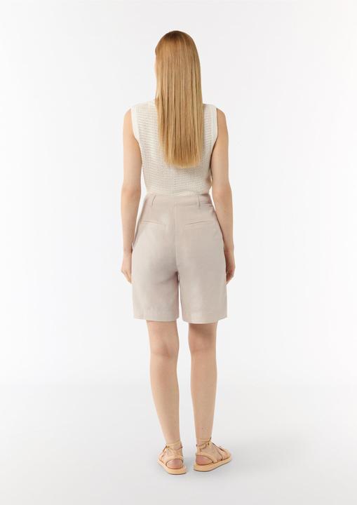 Image du produit Comma Shorts aus Leinenmix (40)