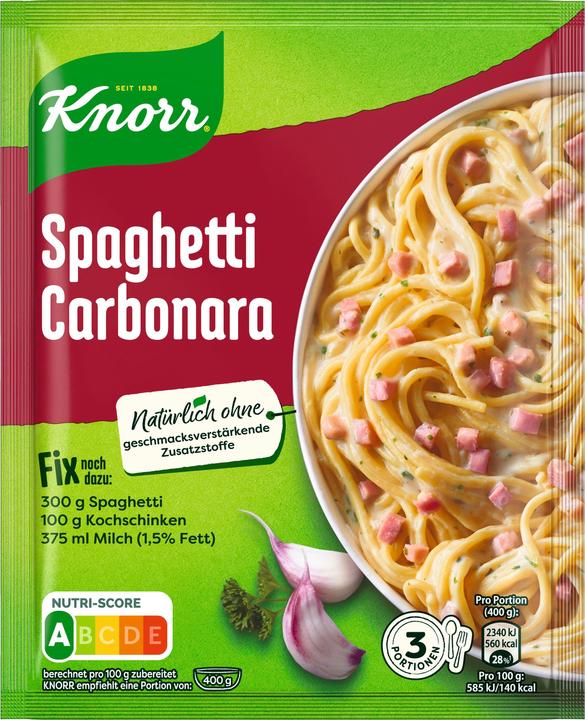 Knorr Fix Spaghetti alla Carbonara