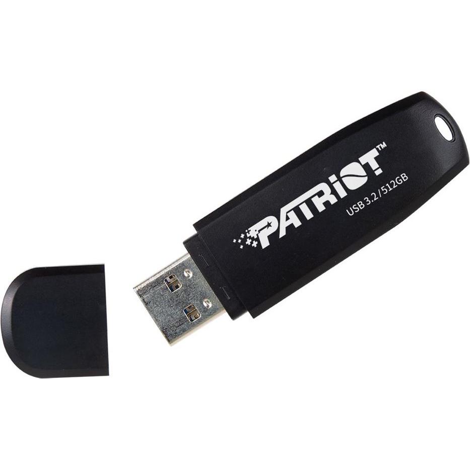 Thumbnail - Patriot Core 512GB Type A USB 3.2 80MB/s czarny (512 GB, USB 3.2), USB Stick, Schwarz