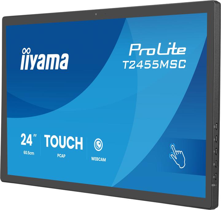 Actual product image iiyama 60.5cm (23,8") T2455MSC-B2 16:9 M-Touch DP+HDMI+USB (1920 x 1080 pixels, 23.80")