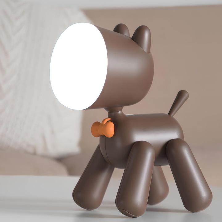 Produktbild VR Shinecon Nachtlicht Modell Dog Art Braun