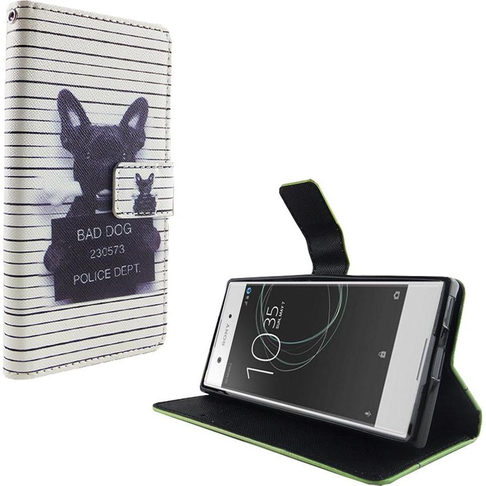 König Design Hülle Handy Schutz für Sony Xperia XA1 Case Cover Tasche Wallet Etui Handyhülle (Sony Xperia XA1), Smartpho...