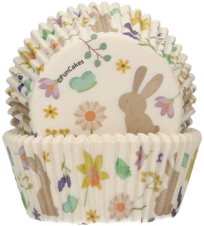 Actual product image FunCakes Cupcake boxes - Spring animals (48pcs.) (5 cm)
