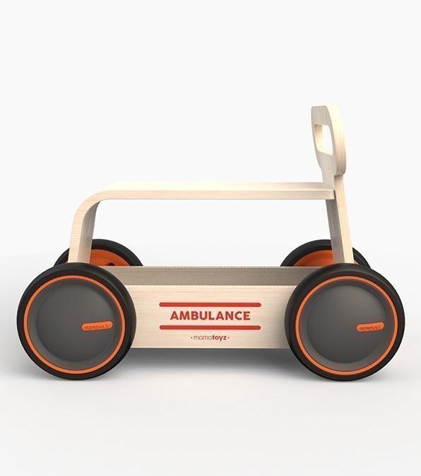 Image du produit MamaToyz Véhicule à glissière DriveMe Ambulance