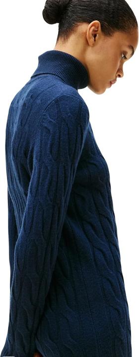 Image du produit Tommy Hilfiger Soft Wool Cable Roll-Nk Ls Dress (L)