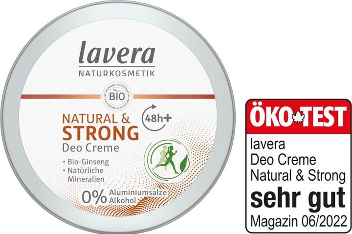 Actual product image Avon Lavera Natural & Strong, Cream Deodorant, 50g (50 ml)