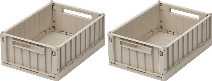Produktbild Liewood Faltbare Aufbewahrungsboxen (18 cm, 5 l, 2x)