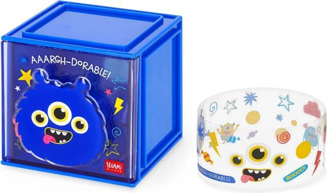 Actual product image Legami Aufbewahrungsbox - Monster (8.60 cm)