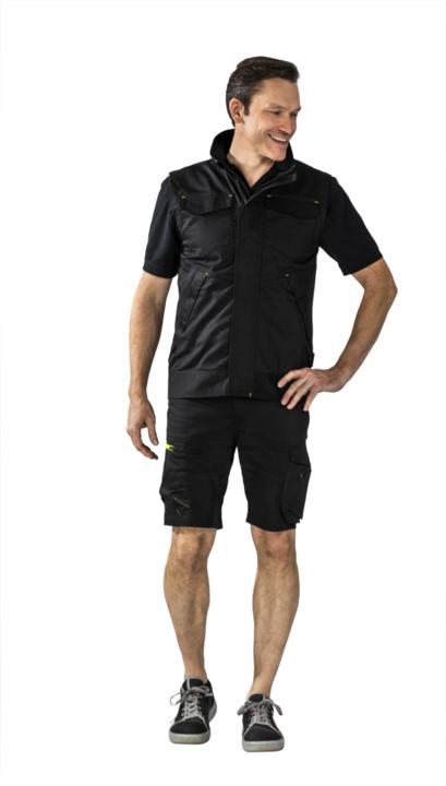 Produktbild Planam Stretchline Weste schwarz Grösse L (L)