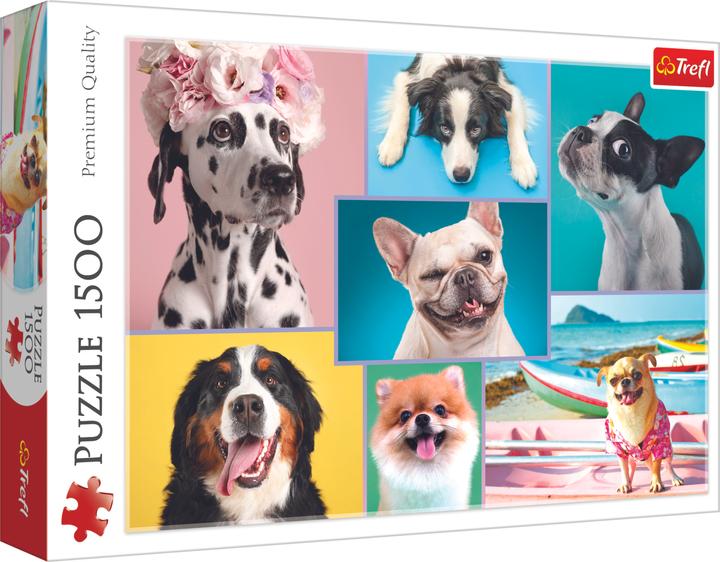 Immagine prodotto Trefl 1500 pezzi - Cani carini (1500 pezzi)
