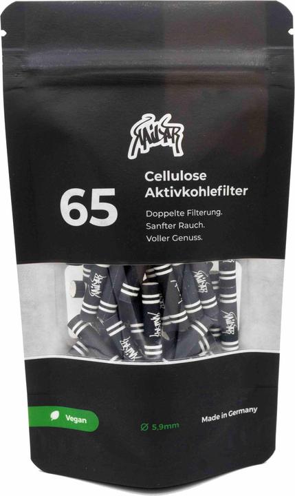 Kailar 65 Cellulose Slim Hybrid Activated Carbon Filter - black