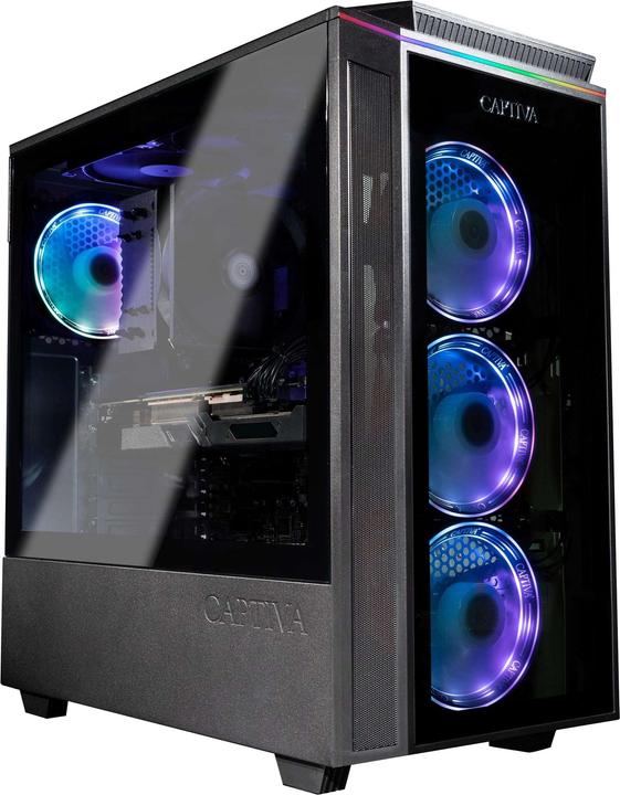 Actual product image Captiva Highend Gaming R89-556 Ryzen 7 RTX 5070 Ti (AMD Ryzen 7 9800X3D, 32 GB, 1000 GB, GeForce RTX 5070 Ti)