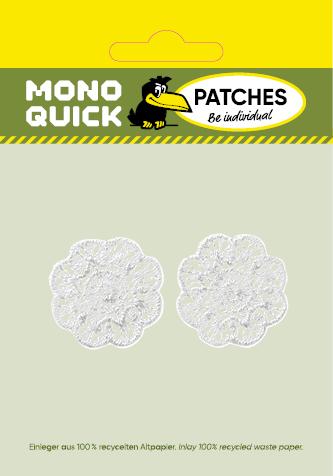 Image du produit Mono Quick 2 Häkelrosetten (2 pcs, 2 x 2 cm)