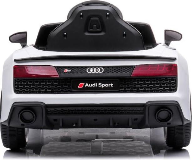 Produktbild Es-toys Kinderfahrzeug blau - Elektro Auto "Audi R8 Spyder" - Lizenziert - 12V7AH Akku Und 2 Motoren (12 V)