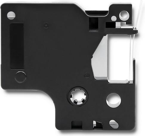 Actual product image Qoltec Tape for DYMO D1 45013 12mm x 7m White / Black overprint (1.20 cm, Black, White)