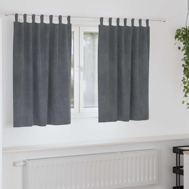 Produktbild vidaXL Verdunkelungsvorhänge (140 x 140 cm)