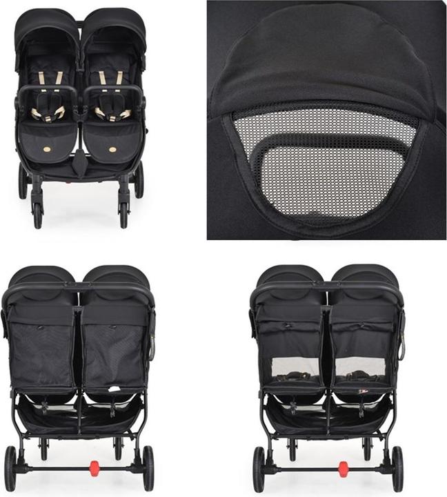 Produktbild Cangaroo Zwillingskinderwagen 2Gether