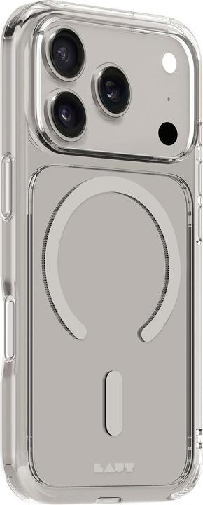 Actual product image Laut Crystal Fluro Case für Apple iPhone 17 Pro, Mitternacht, iPhone 17 Pro, Grau, L IP25B CF GY (Apple iPhone 17 Pro)