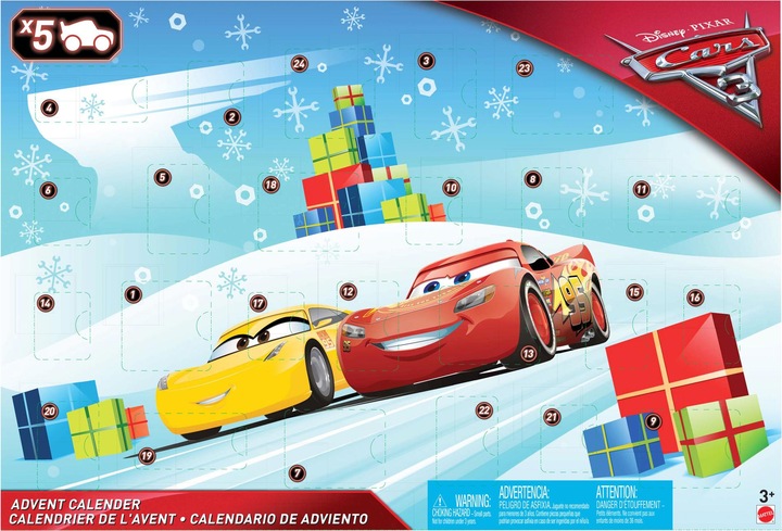 Produktbild Mattel Disney Cars 3 Adventskalender
